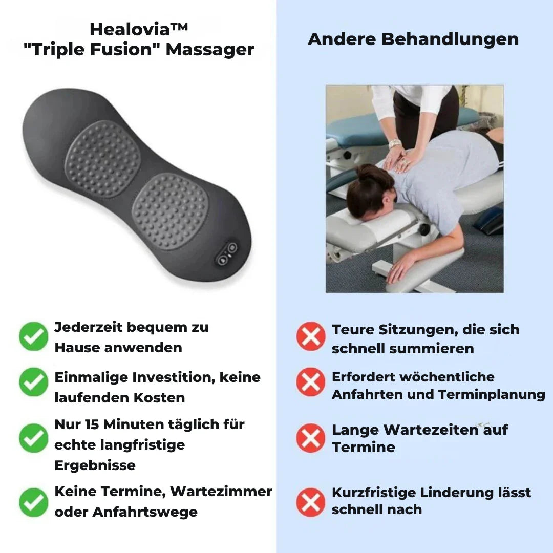 Healovia™ – Masajeador Triple Fusión