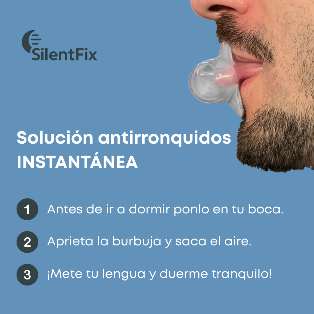 SilentFix® Solución Instantánea Anti-ronquidos