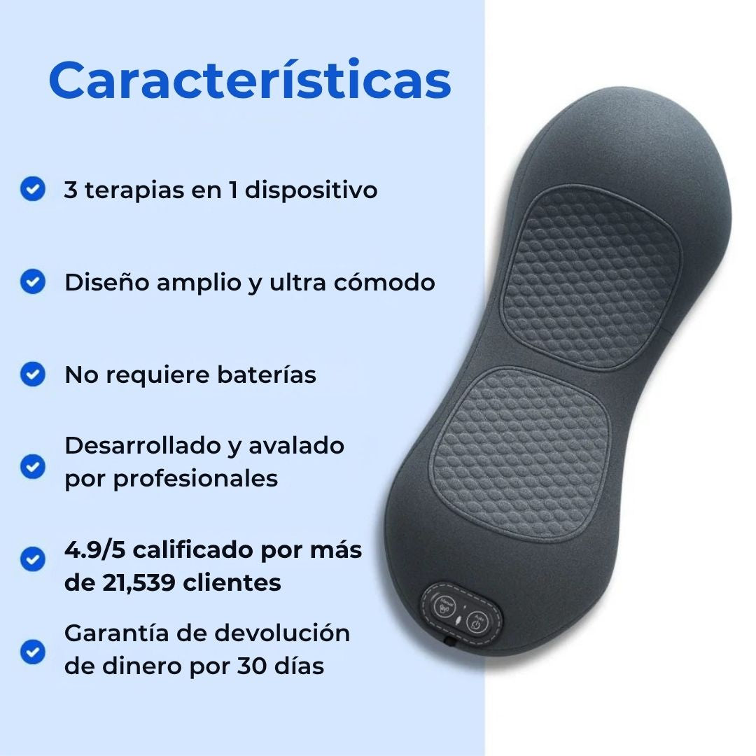 Healovia™ – Masajeador Triple Fusión