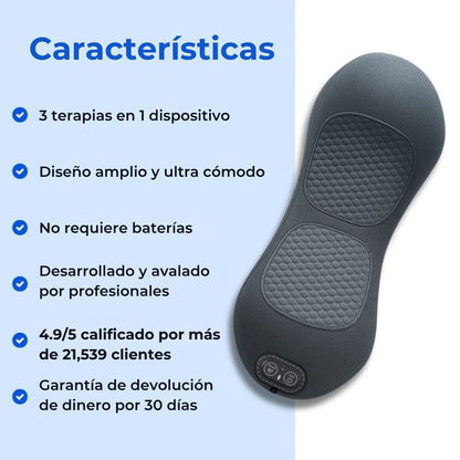 Healovia™ – Masajeador Triple Fusión