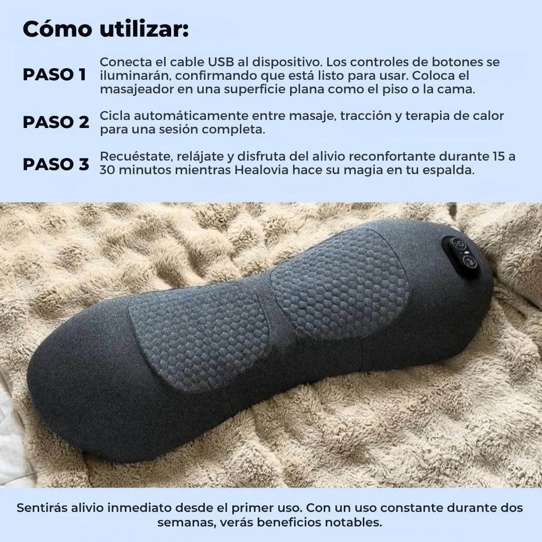 Healovia™ – Masajeador Triple Fusión