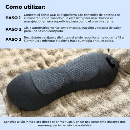 Healovia™ – Masajeador Triple Fusión